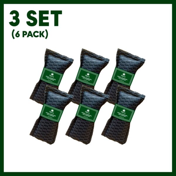 Hijora Kenaf Charcoal Set 3